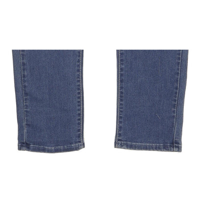 Levi's 711 Girls Women Blue Skinny Slim Jeans W28 L31