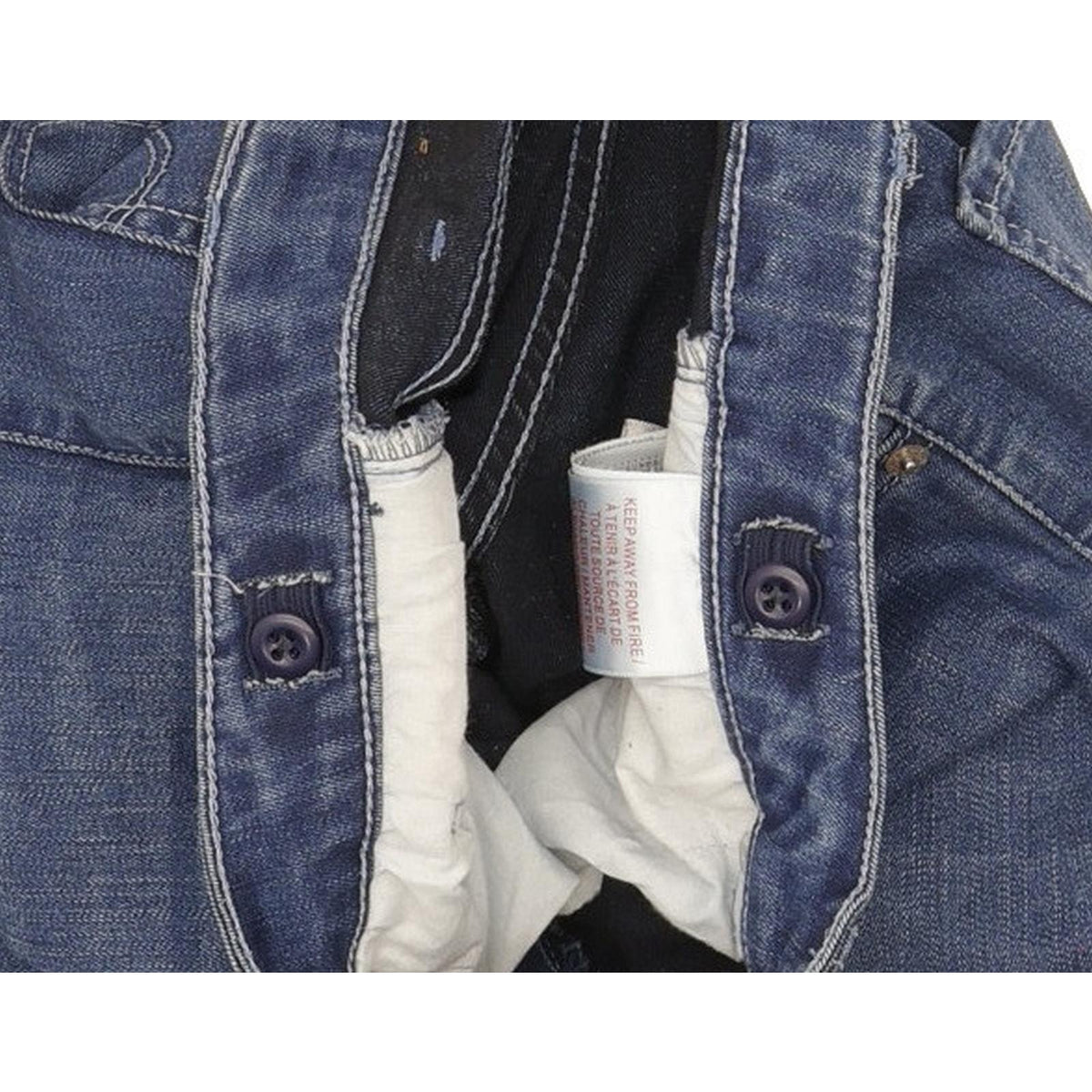 Levi's 711 Girls Women Blue Skinny Slim Jeans W28 L31