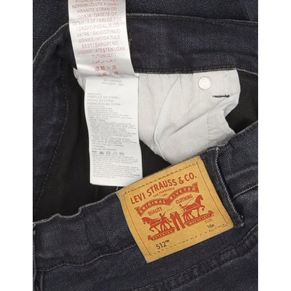 Levi's 512 Kids Blue Tapered Slim Stretch Jeans W28 L31
