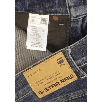 G-Star Lhana Women Blue Skinny Slim Stretch Jeans W28 L28