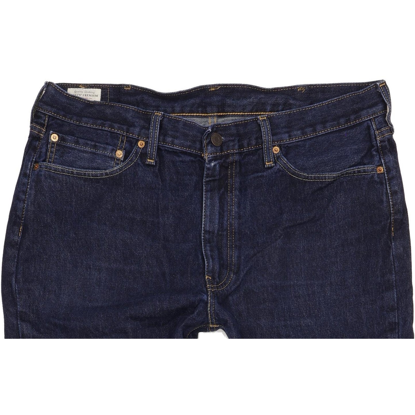 Levi's 514 Men Blue Straight Slim Jeans W38 L27