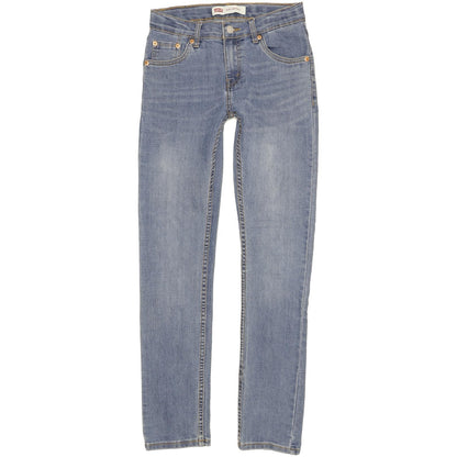 Levi's 510 Kids Blue Skinny Slim Stretch Jeans W26 L30