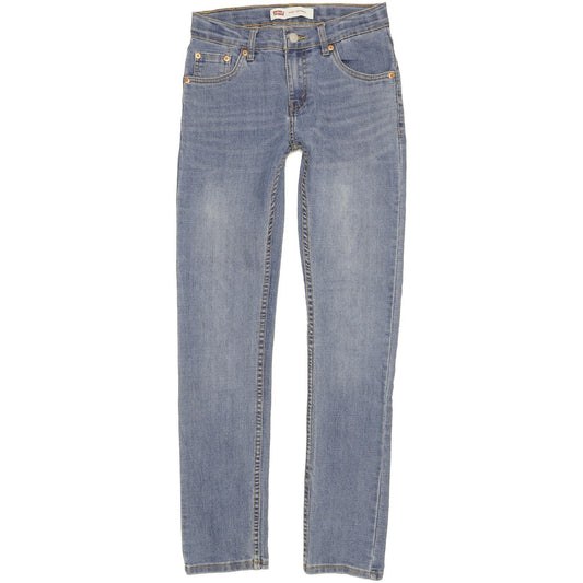 Levi's 510 Kids Blue Skinny Slim Stretch Jeans W26 L30