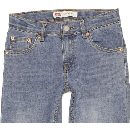 Levi's 510 Kids Blue Skinny Slim Stretch Jeans W26 L30