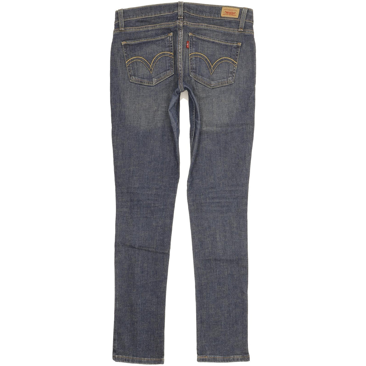 Levi's 524 Women Blue Skinny Slim Stretch Jeans W28 L31
