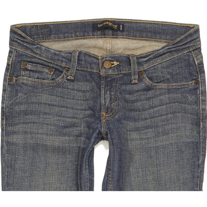 Levi's 524 Women Blue Skinny Slim Stretch Jeans W28 L31