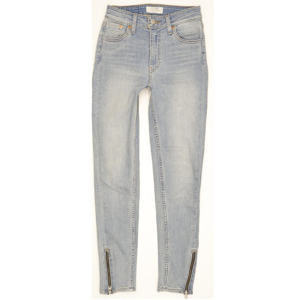 Levi's 721 Altered Women Blue Skinny Slim Stretch Jeans W26 L27