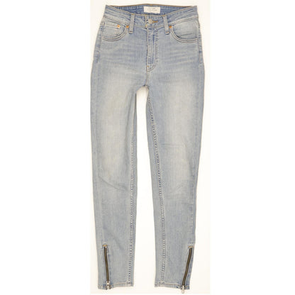 Levi's 721 Altered Women Blue Skinny Slim Stretch Jeans W26 L27