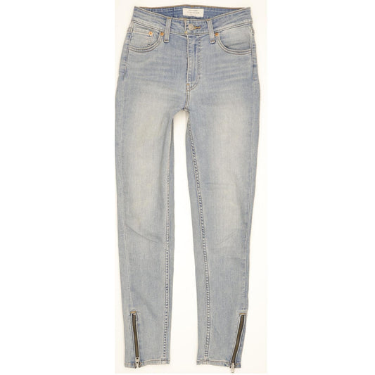 Levi's 721 Altered Women Blue Skinny Slim Stretch Jeans W26 L27