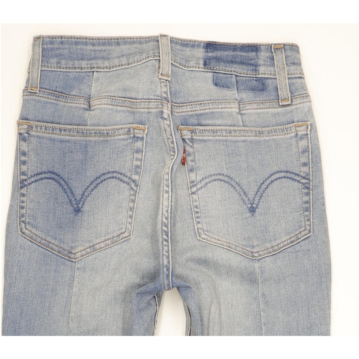 Levi's 721 Altered Women Blue Skinny Slim Stretch Jeans W26 L27