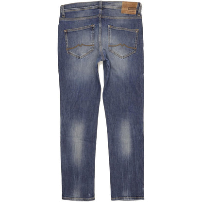 Mustang Vegas Men Blue Skinny Slim Stretch Jeans W32 L31
