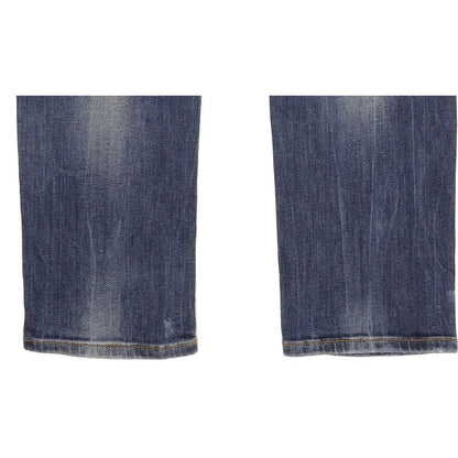 Mustang Vegas Men Blue Skinny Slim Stretch Jeans W32 L31
