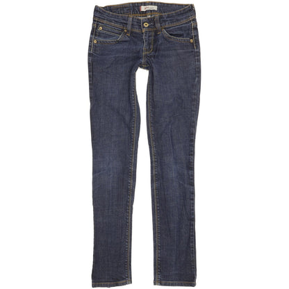 Levi's 571 Women Blue Straight Slim Stretch Jeans W27 L31