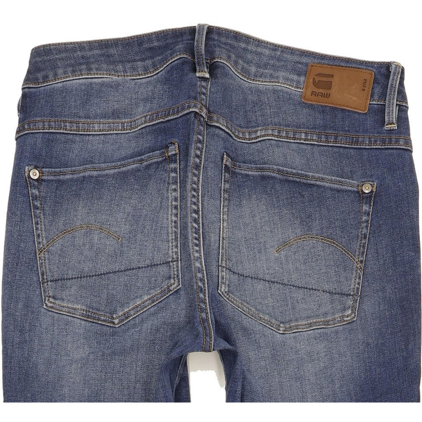 G-Star Biwes Women Blue Skinny Slim Stretch Jeans W29 L33