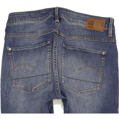 G-Star Biwes Women Blue Skinny Slim Stretch Jeans W29 L33