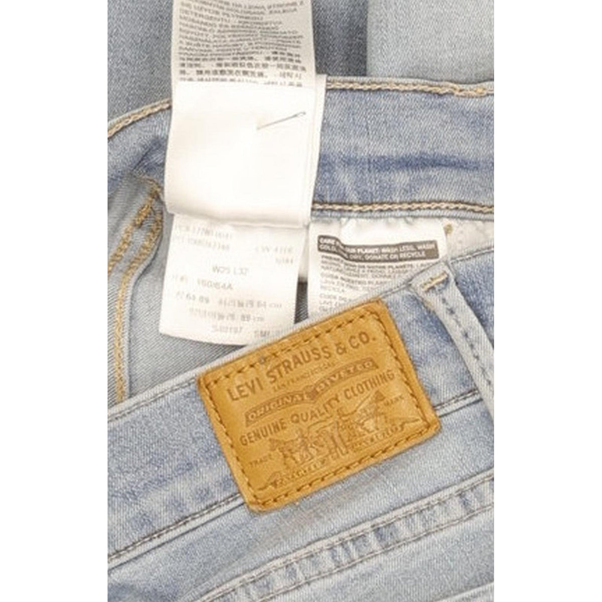 Levi's 710 Super Women Blue Skinny Slim Stretch Jeans W25 L32