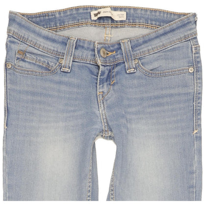 Levi's Demi Curve Women Blue Skinny Slim Stretch Jeans W25 L30