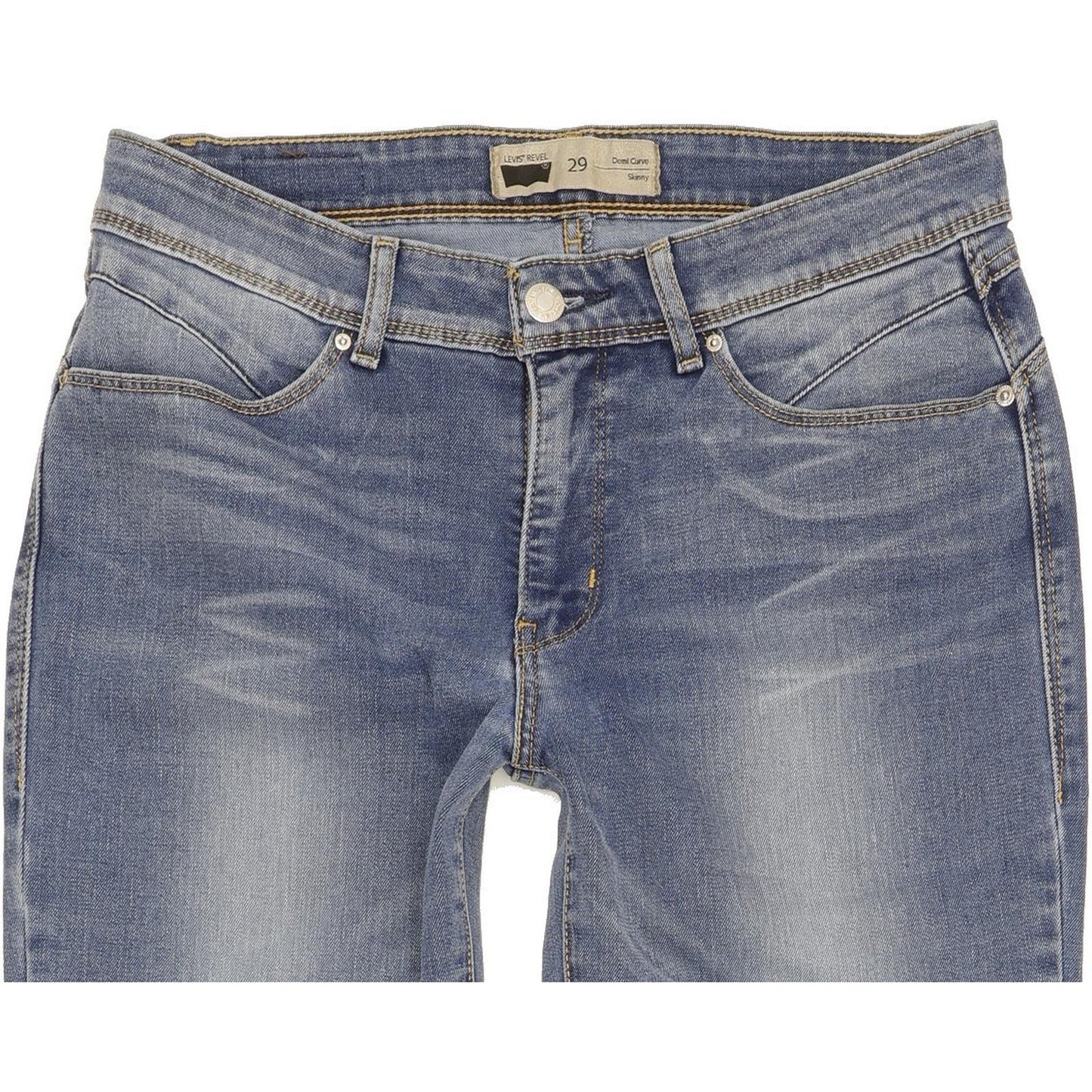 Levi's Revel Demi Curve Women Blue Skinny Slim Jeans W29 L31