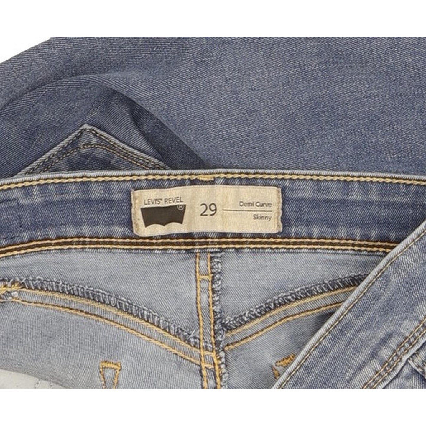 Levi's Revel Demi Curve Women Blue Skinny Slim Jeans W29 L31