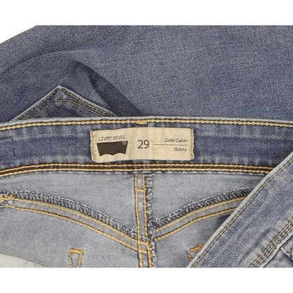 Levi's Revel Demi Curve Women Blue Skinny Slim Jeans W29 L31