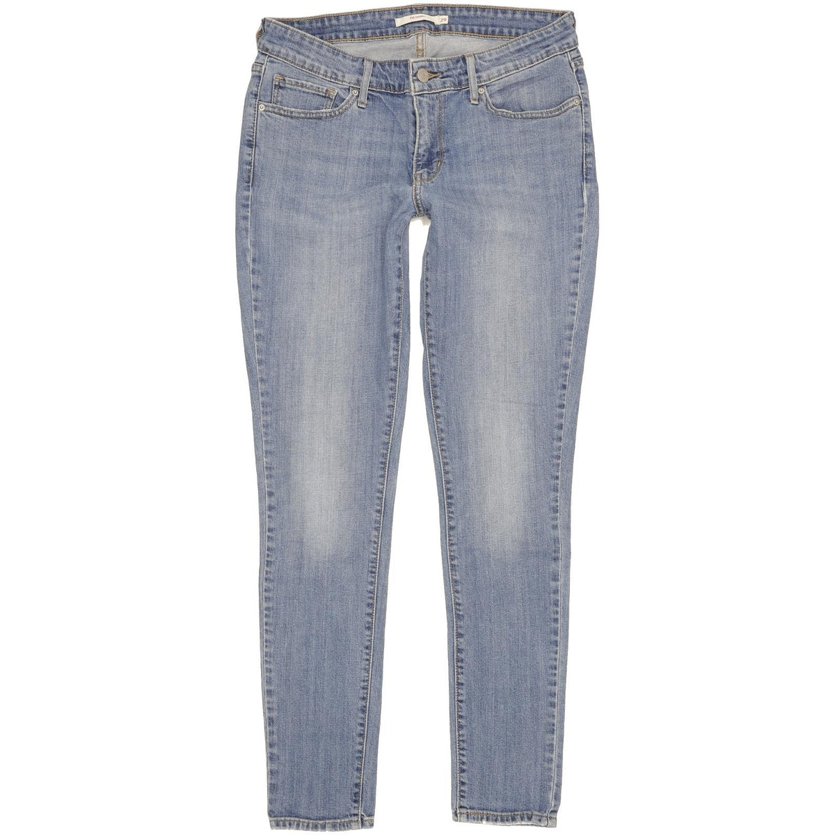 Levi's 711 Women Blue Skinny Slim Stretch Jeans W29 L30