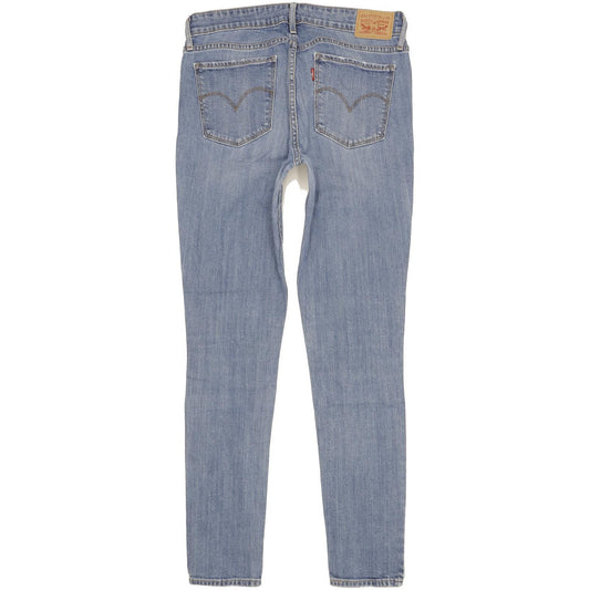 Levi's 711 Women Blue Skinny Slim Stretch Jeans W29 L30