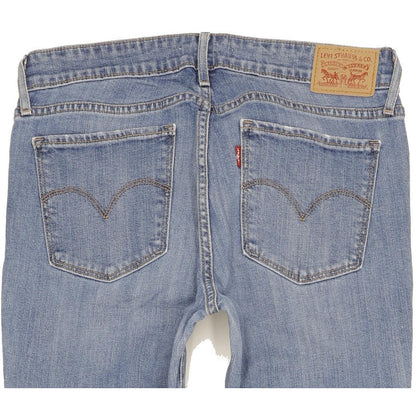 Levi's 711 Women Blue Skinny Slim Stretch Jeans W29 L30