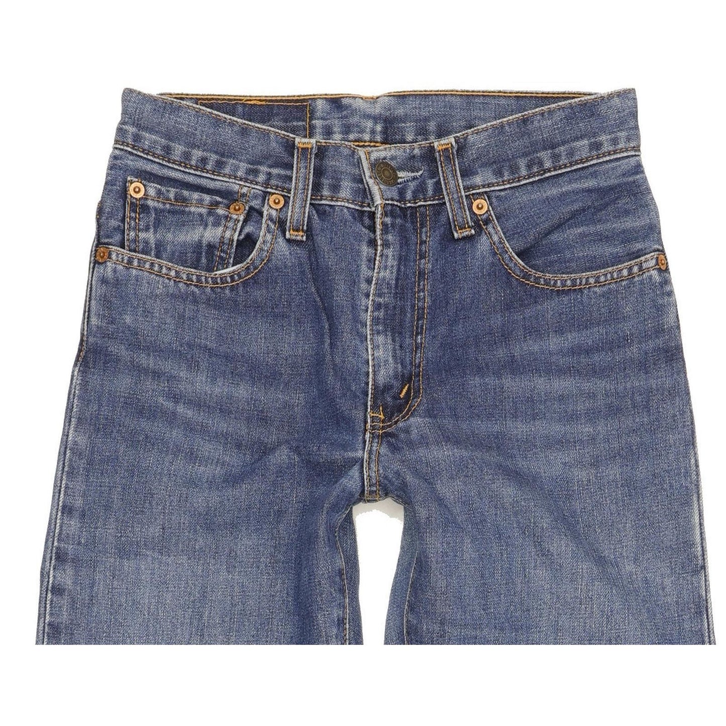 Levi's Men Blue Straight Slim Jeans W27 L31