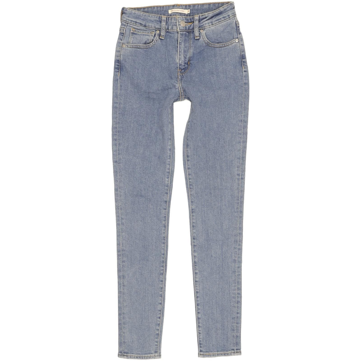 Levi's 721 Women Blue Skinny Slim Stretch Jeans W25 L30