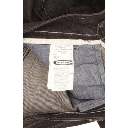 G-Star Saville Women Navy Straight Slim Stretch Jeans W25 L31