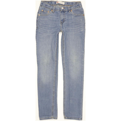 Levi's 512 Kids Blue Tapered Slim Stretch Jeans W26 L29