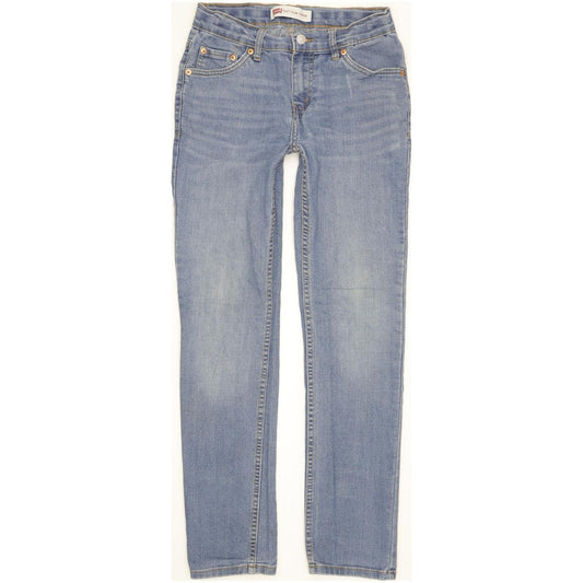 Levi's 512 Kids Blue Tapered Slim Stretch Jeans W26 L29