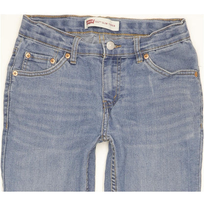 Levi's 512 Kids Blue Tapered Slim Stretch Jeans W26 L29