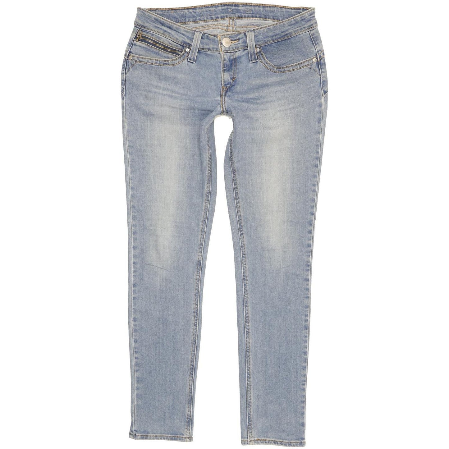 Levi's Women Blue Skinny Slim Stretch Jeans W30 L30