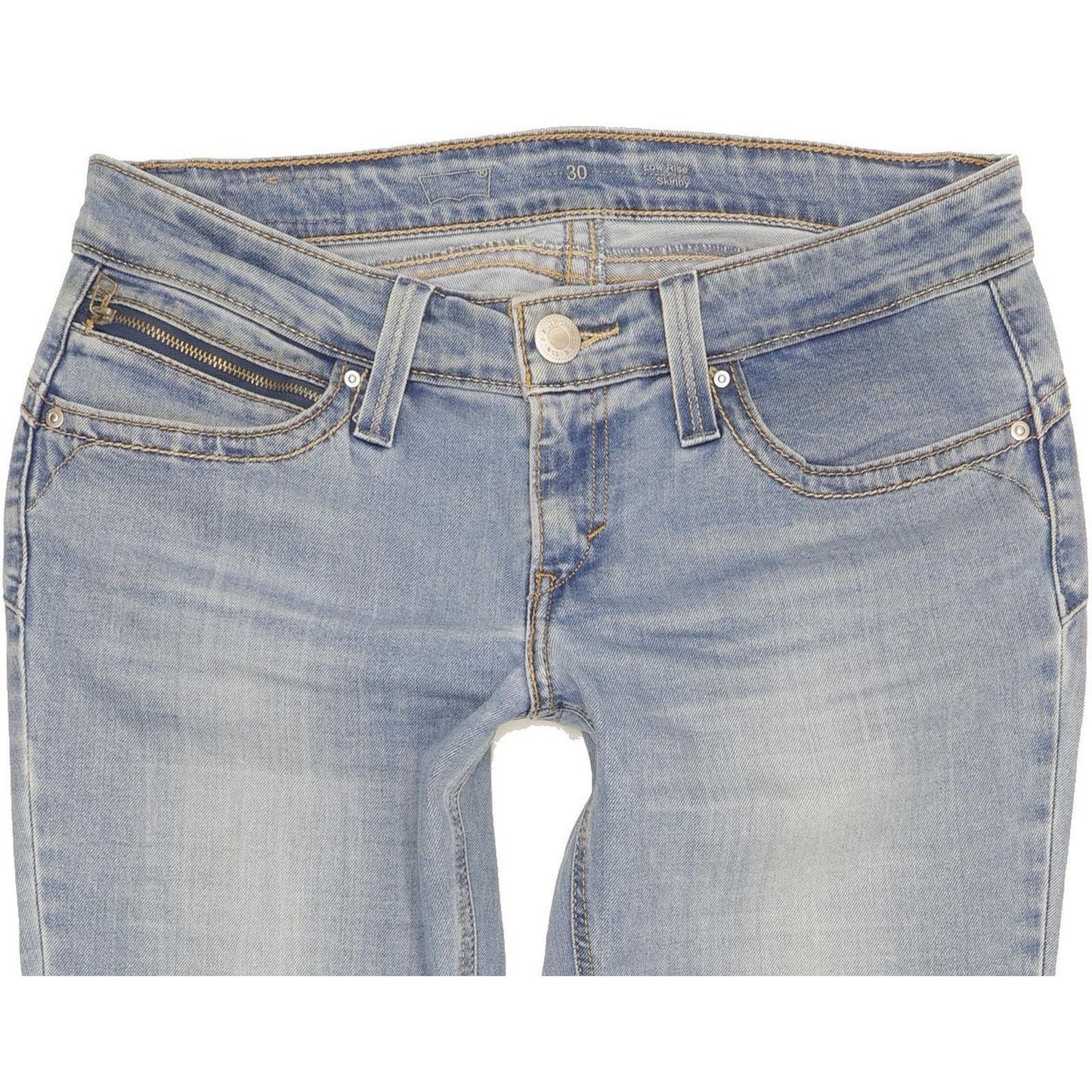 Levi's Women Blue Skinny Slim Stretch Jeans W30 L30