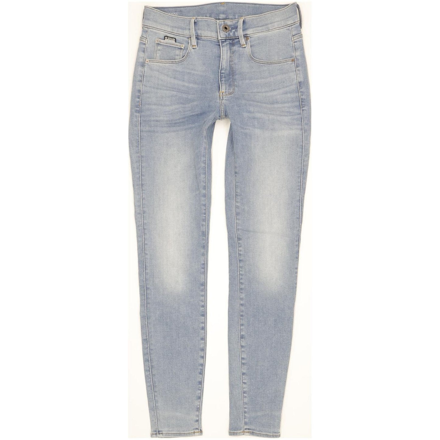 G-Star 3301 Women Blue Skinny Slim Stretch Jeans W26 L29