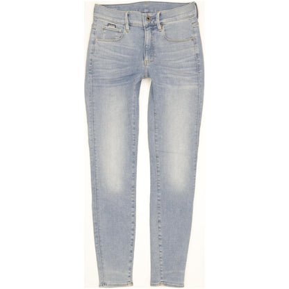 G-Star 3301 Women Blue Skinny Slim Stretch Jeans W26 L29