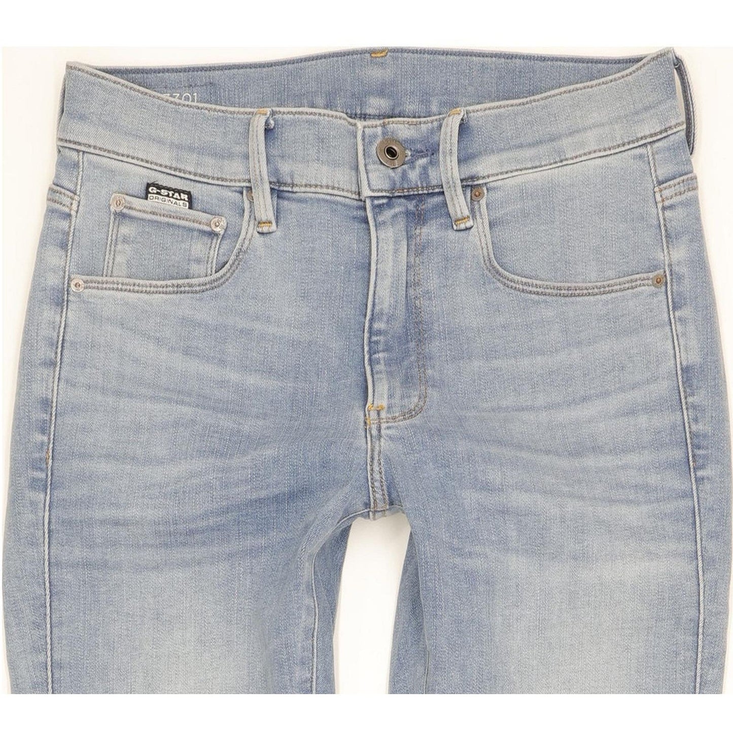 G-Star 3301 Women Blue Skinny Slim Stretch Jeans W26 L29