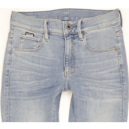 G-Star 3301 Women Blue Skinny Slim Stretch Jeans W26 L29