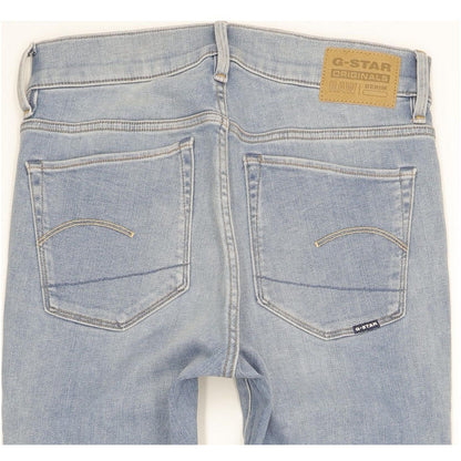 G-Star 3301 Women Blue Skinny Slim Stretch Jeans W26 L29