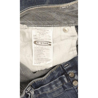 G-Star Midge Women Blue Straight Slim Stretch Jeans W27 L33