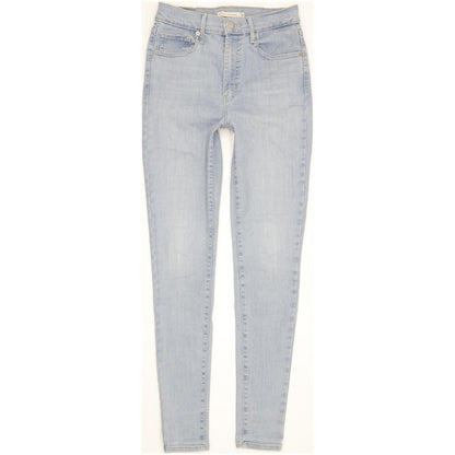 Levi's Mile Blue Skinny Slim Stretch Jeans High Waisted W28 L31