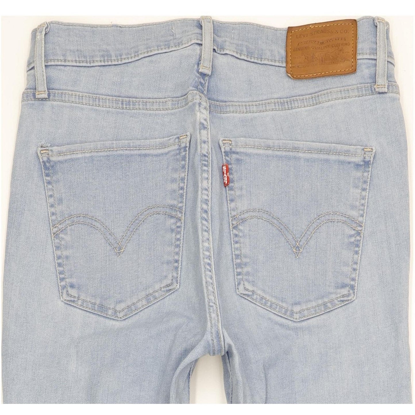Levi's Mile Blue Skinny Slim Stretch Jeans High Waisted W28 L31