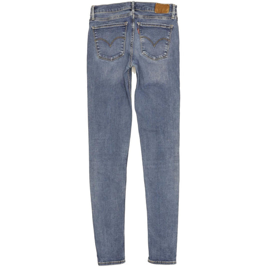 Levi's 710 Super Women Blue Skinny Slim Stretch Jeans W28 L31