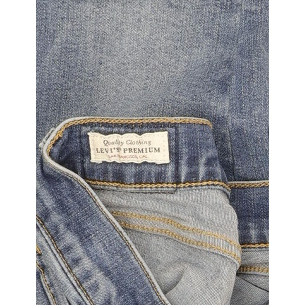 Levi's 710 Super Women Blue Skinny Slim Stretch Jeans W28 L31
