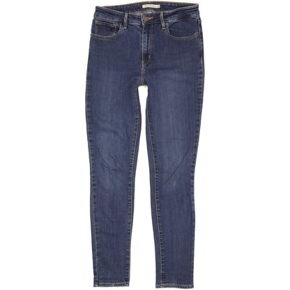 Levi's 721 Blue Skinny Slim Stretch Jeans High Waisted W29 L30