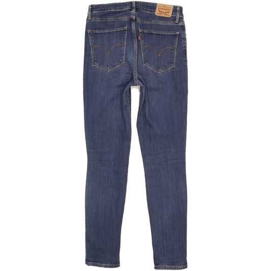 Levi's 721 Blue Skinny Slim Stretch Jeans High Waisted W29 L30