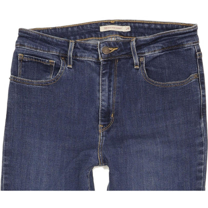 Levi's 721 Blue Skinny Slim Stretch Jeans High Waisted W29 L30