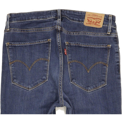 Levi's 721 Blue Skinny Slim Stretch Jeans High Waisted W29 L30