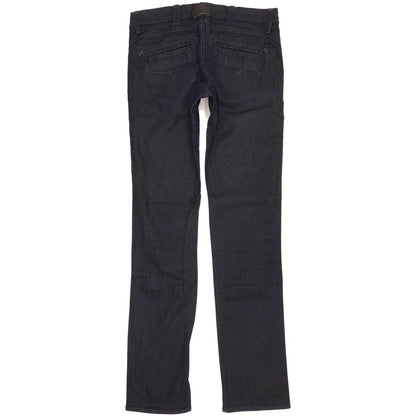 G-Star Women Navy Straight Slim Stretch Jeans W28 L33